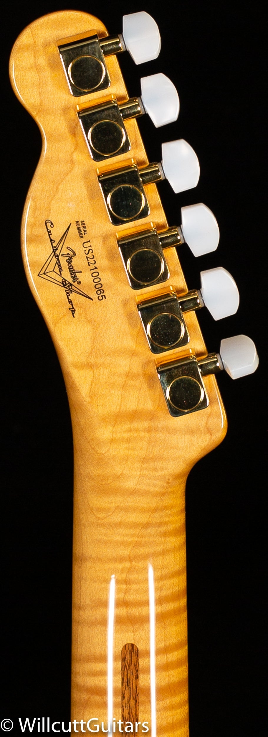 Fender Custom Shop Merle Haggard Telecaster Maple Fingerboard 2-Color Sunburst (065)