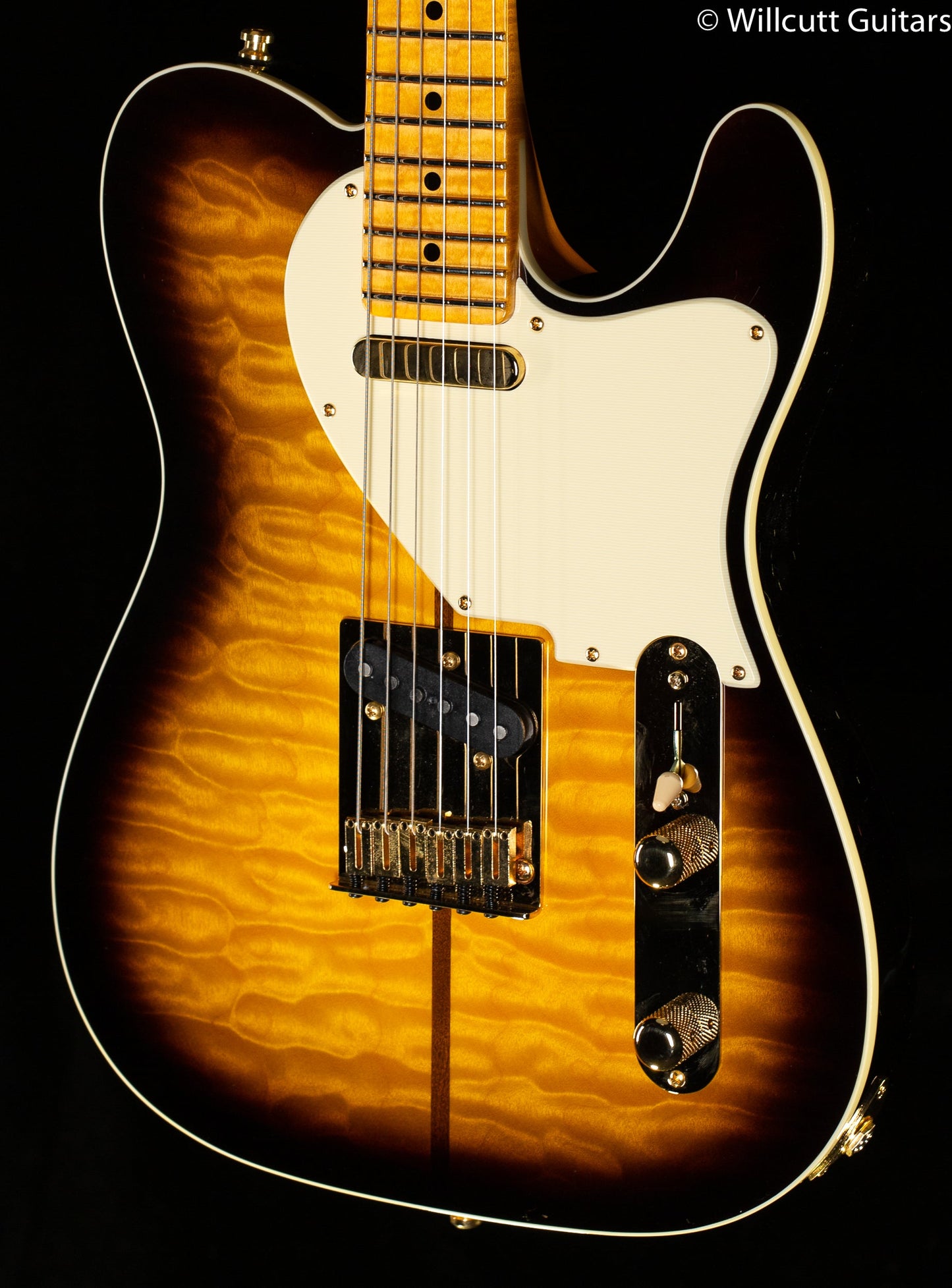 Fender Custom Shop Merle Haggard Telecaster Maple Fingerboard 2-Color Sunburst (237)