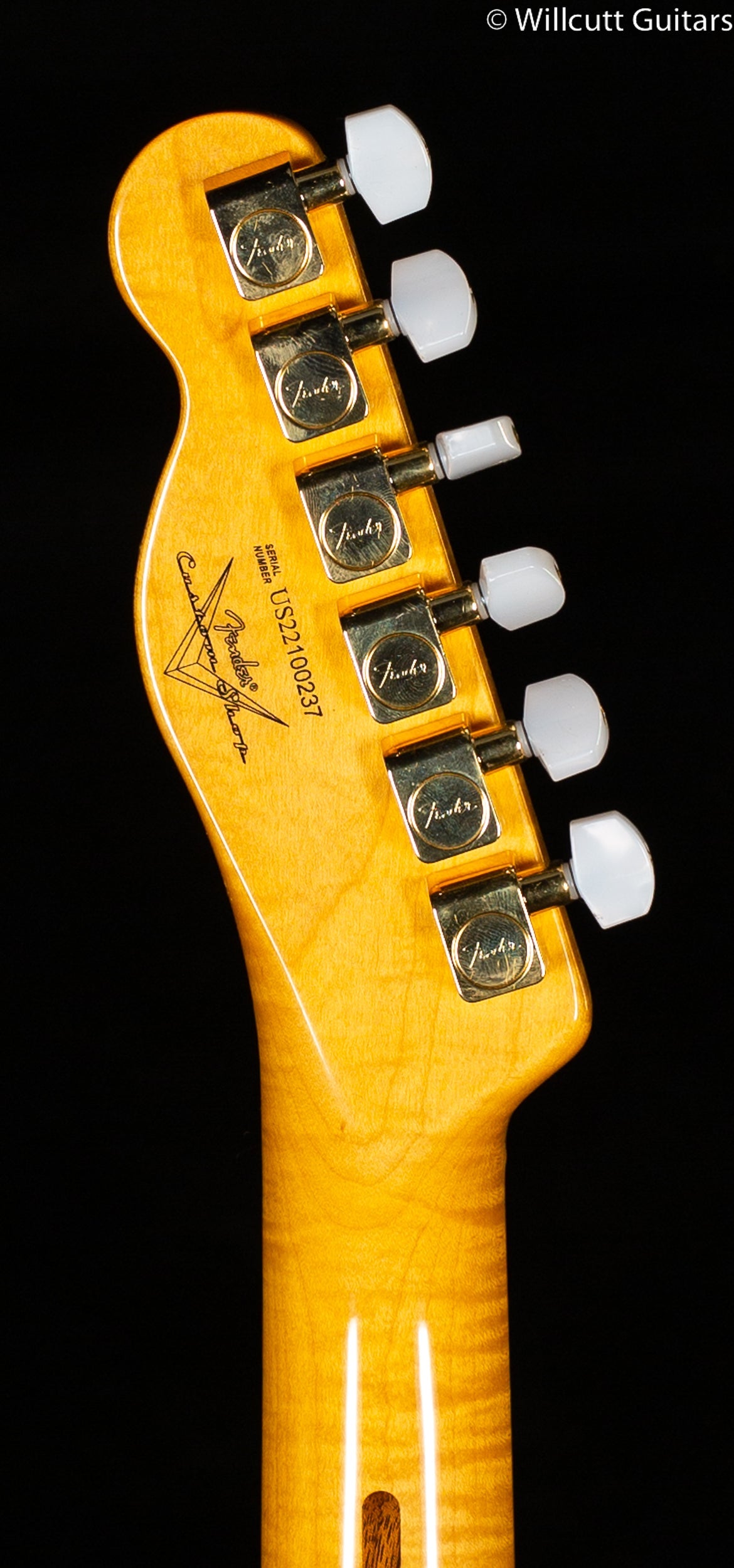 Fender Custom Shop Merle Haggard Telecaster Maple Fingerboard 2-Color Sunburst (237)