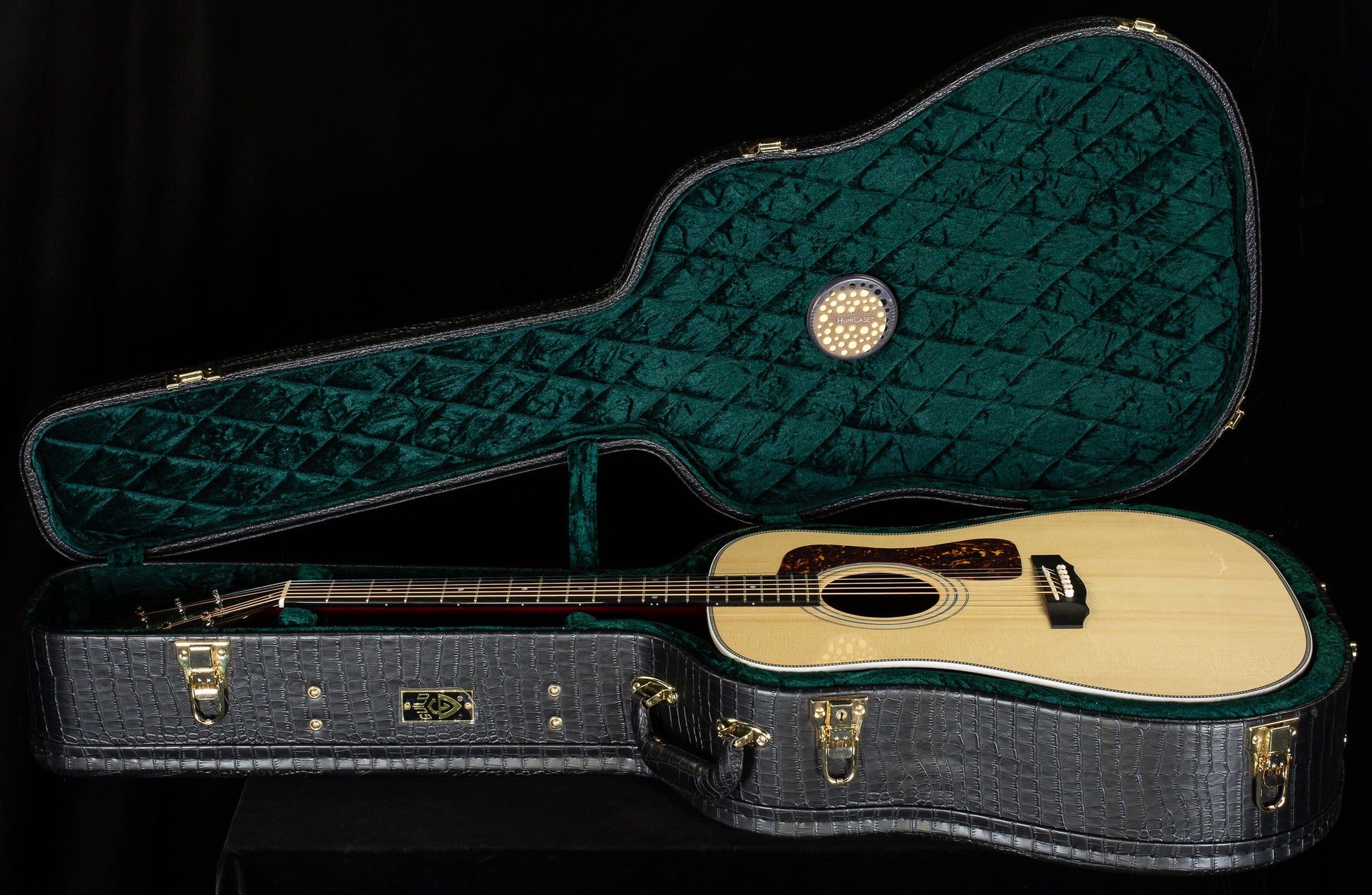 Guild GSR D-50 Traditional Herringbone NAT SP/RW W/C (505)