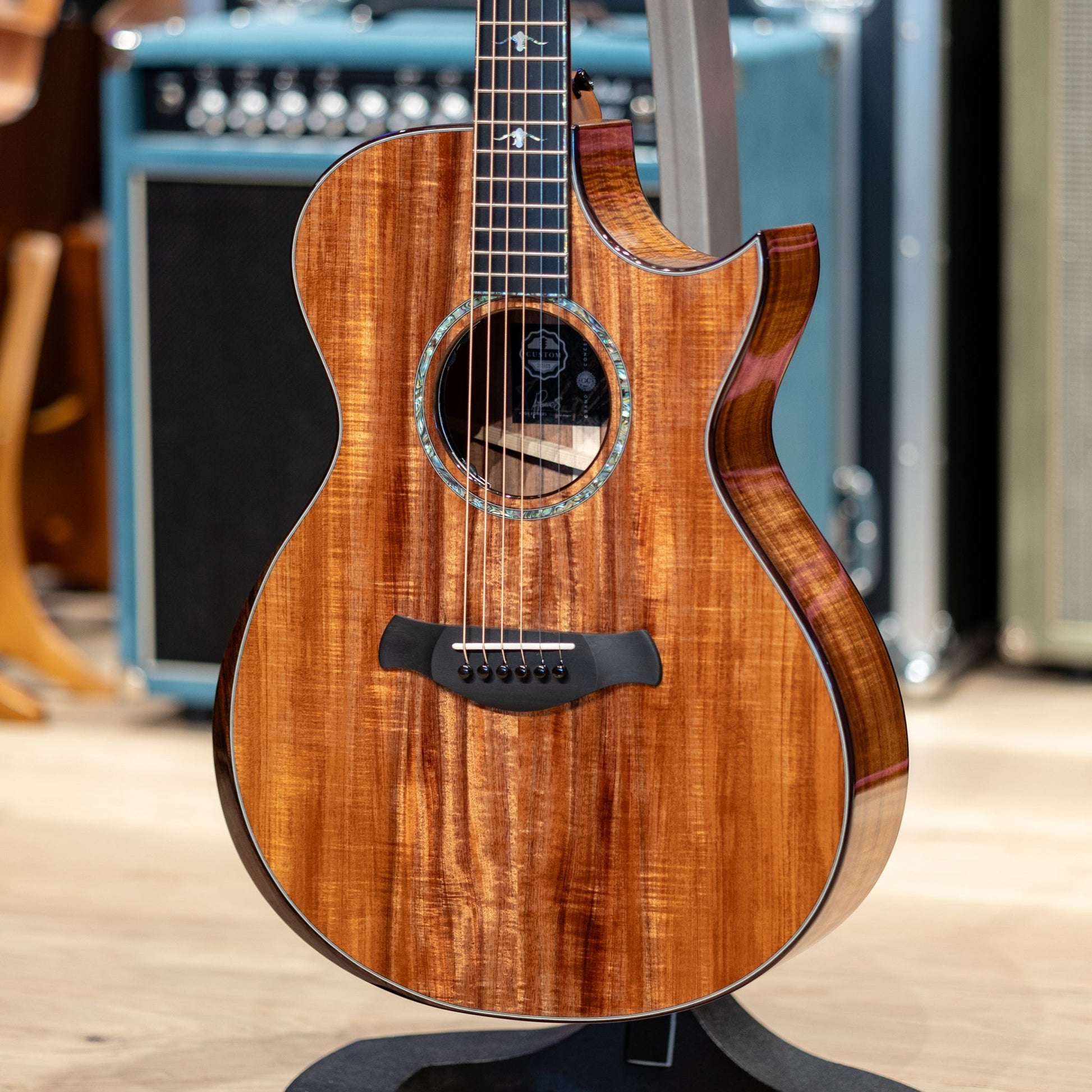Taylor Custom Catch #41 - C22ce Figured Tasmanian Blackwood 2026