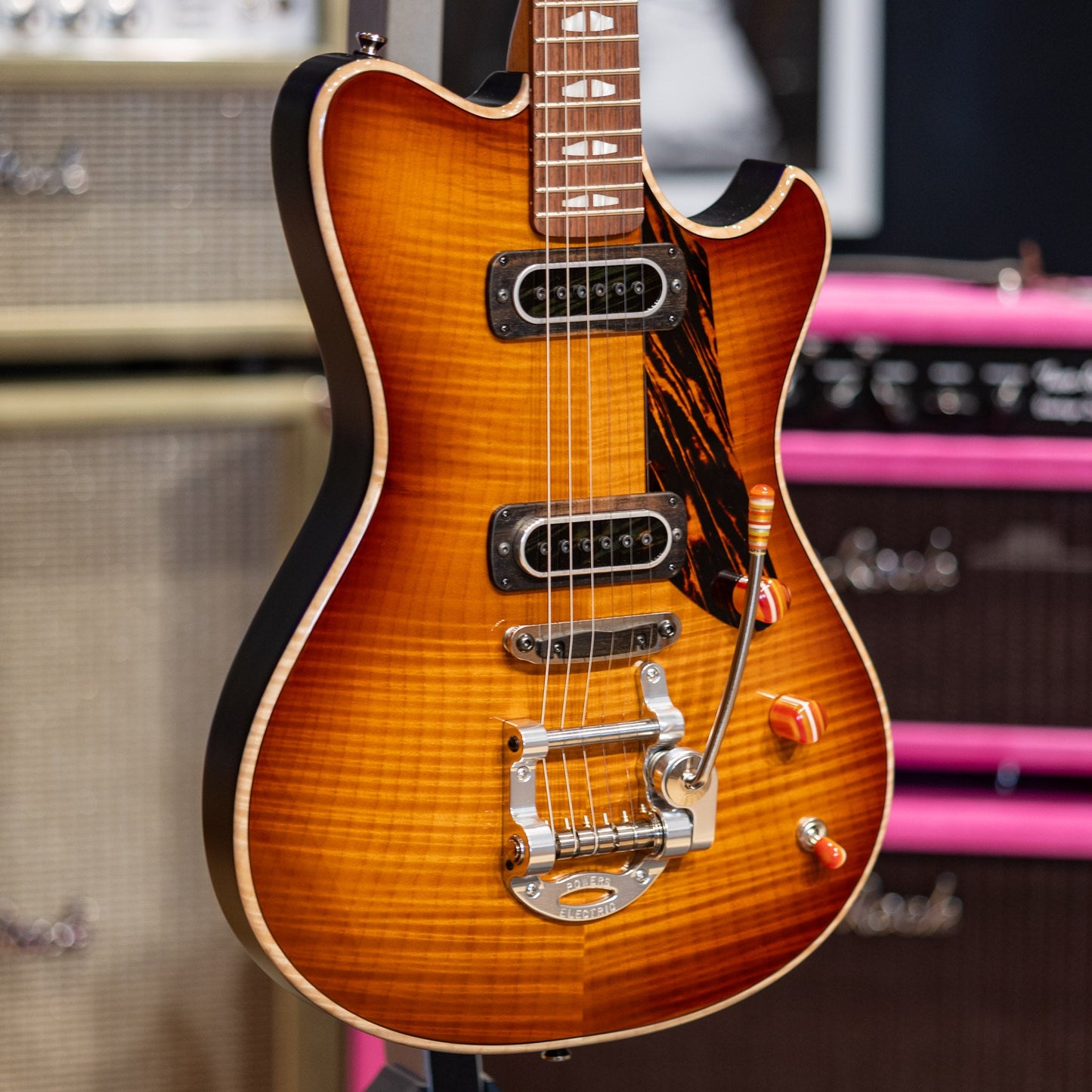 Powers Electric A-Type Select Maple PF42 - Sweet Tea Orange