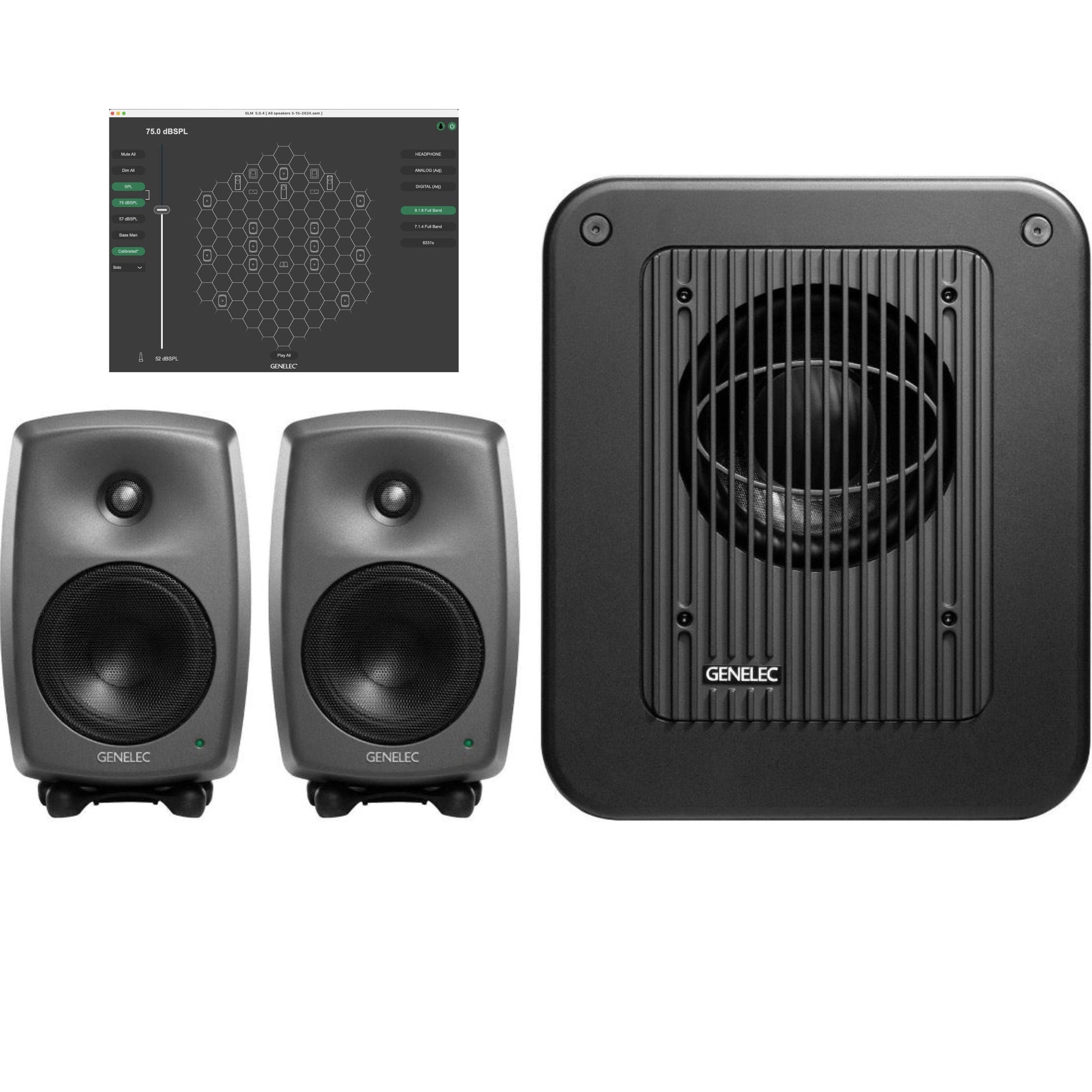 Genelec 8330 2.1 Surround Sound System with 7350A Subwoofer