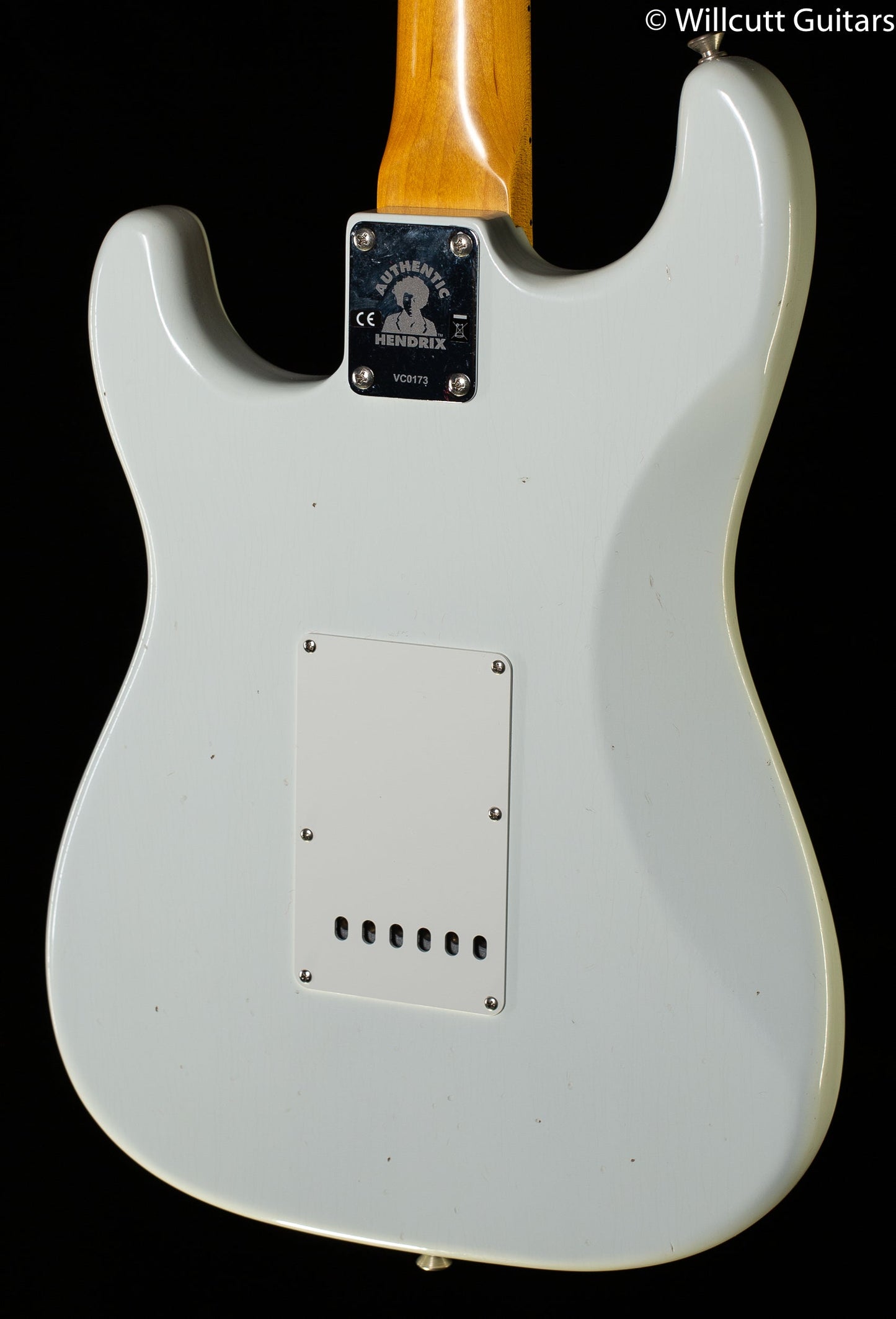 Fender Custom Shop Jimi Hendrix Voodoo Child Signature Stratocaster Journeyman Relic Olympic White