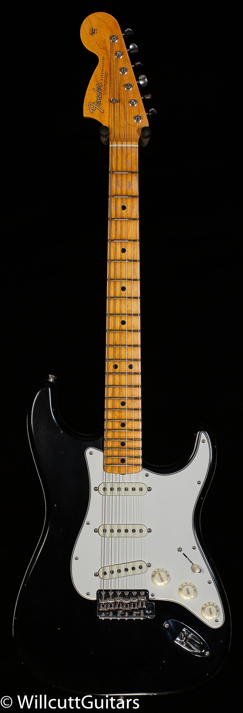 Fender Custom Shop Jimi Hendrix Voodoo Child Signature Stratocaster® Journeyman Relic®, Maple Fingerboard, Black