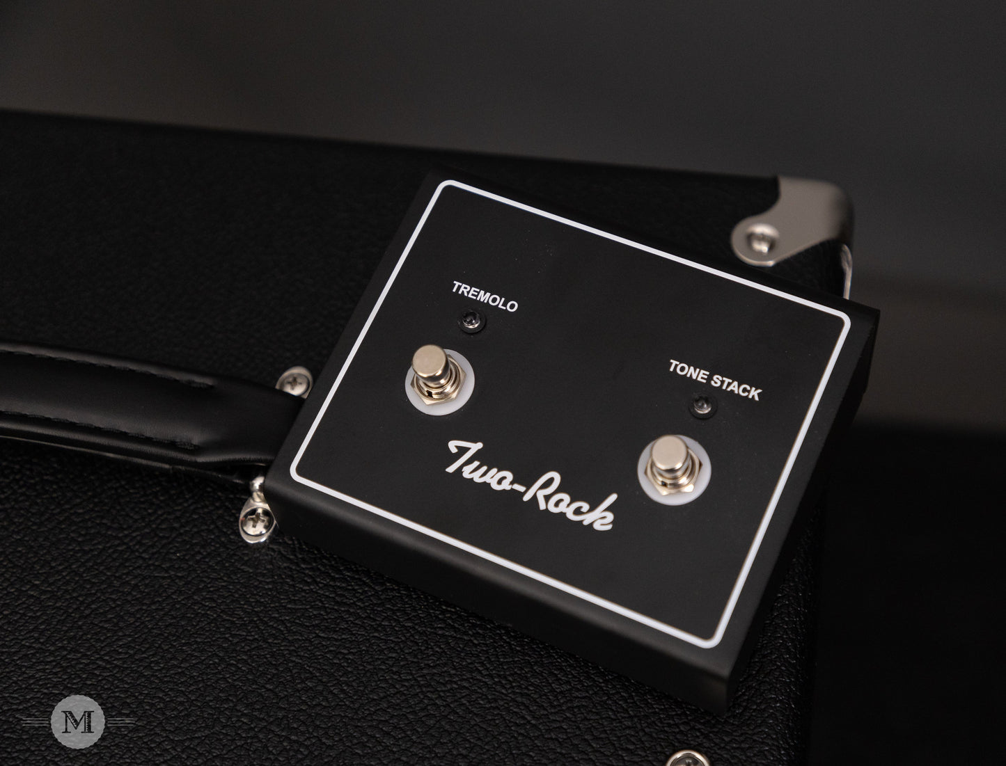 Two-Rock Amplifiers - Vintage Deluxe 40 Watt 1x12 Combo - Black Chassis - Black Bronco w/Vintage Silver Cloth