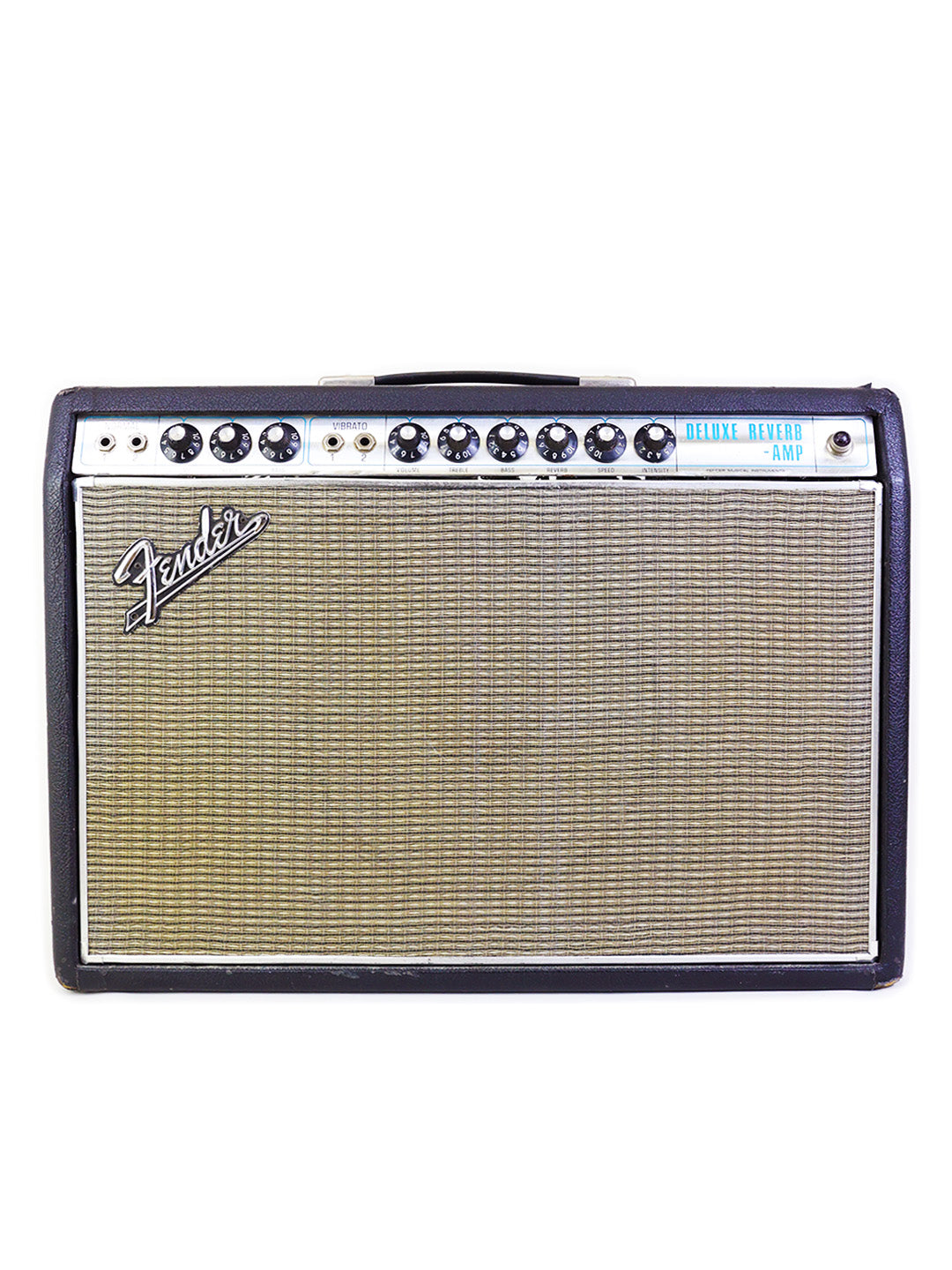 SOLD - Vintage Fender Deluxe Reverb 22 Watt Combo Amplifier - USA 1967
