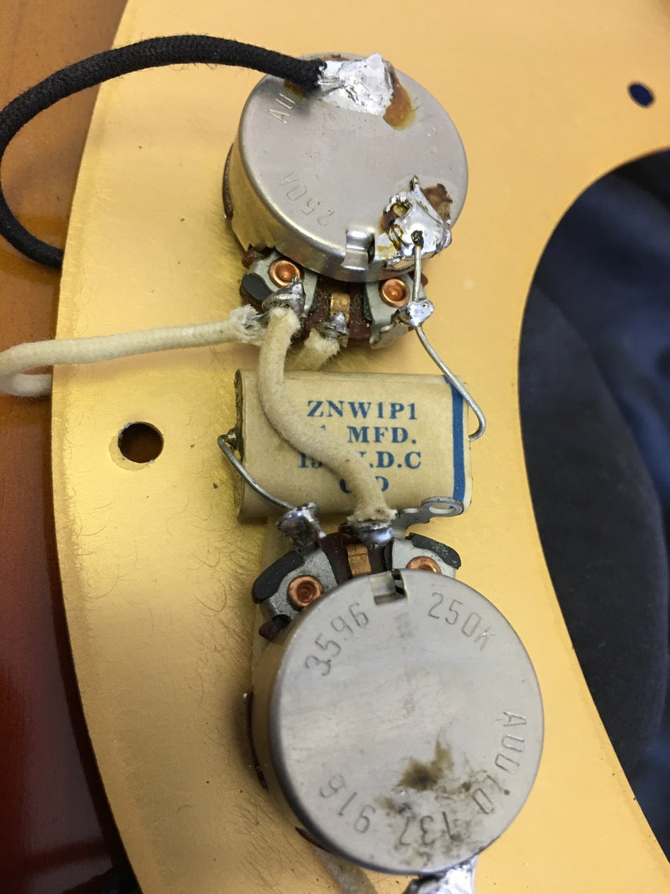 SOLD - Vintage Fender Precision Bass Refin – USA 1958/59