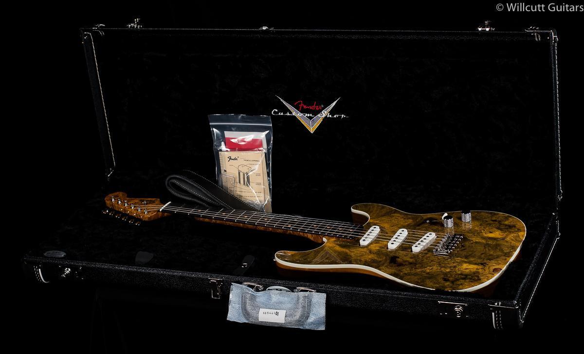 Fender Custom Shop 50th Anniversary Willcutt Super Artisan Strat Buckeye Burl