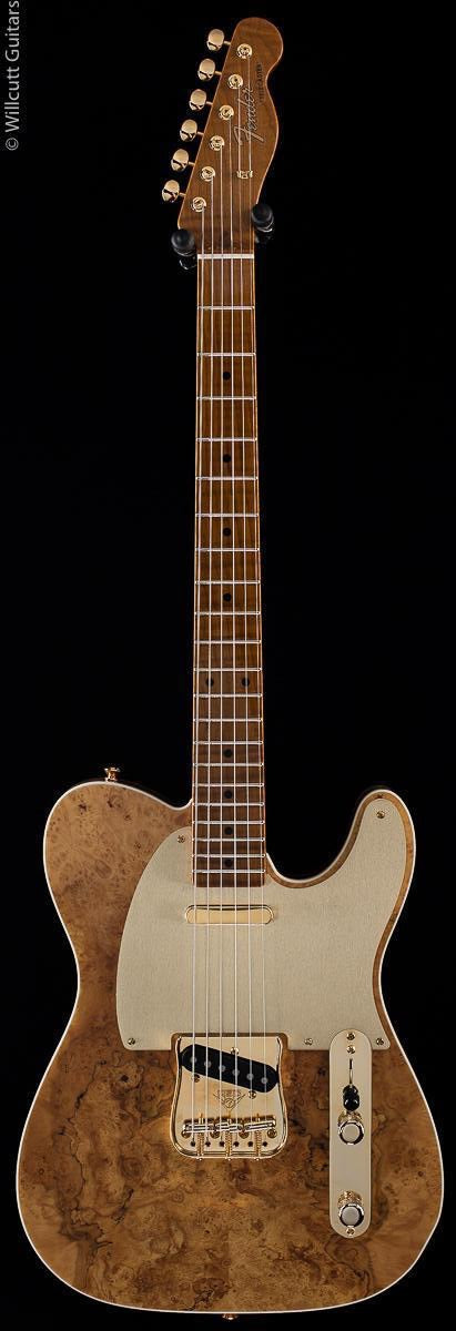 Fender Custom Shop 50th Anniversary Willcutt Artisan Tele Spalted Maple