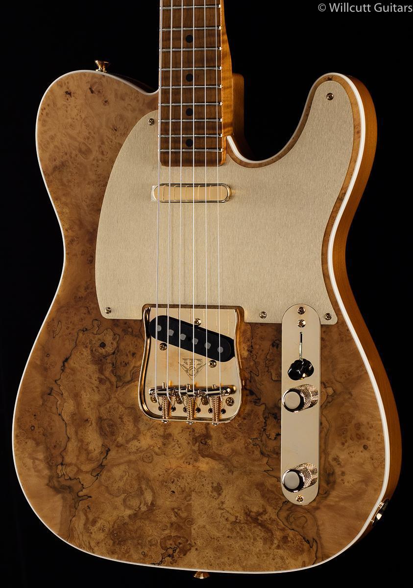 Fender Custom Shop 50th Anniversary Willcutt Artisan Tele Spalted Maple