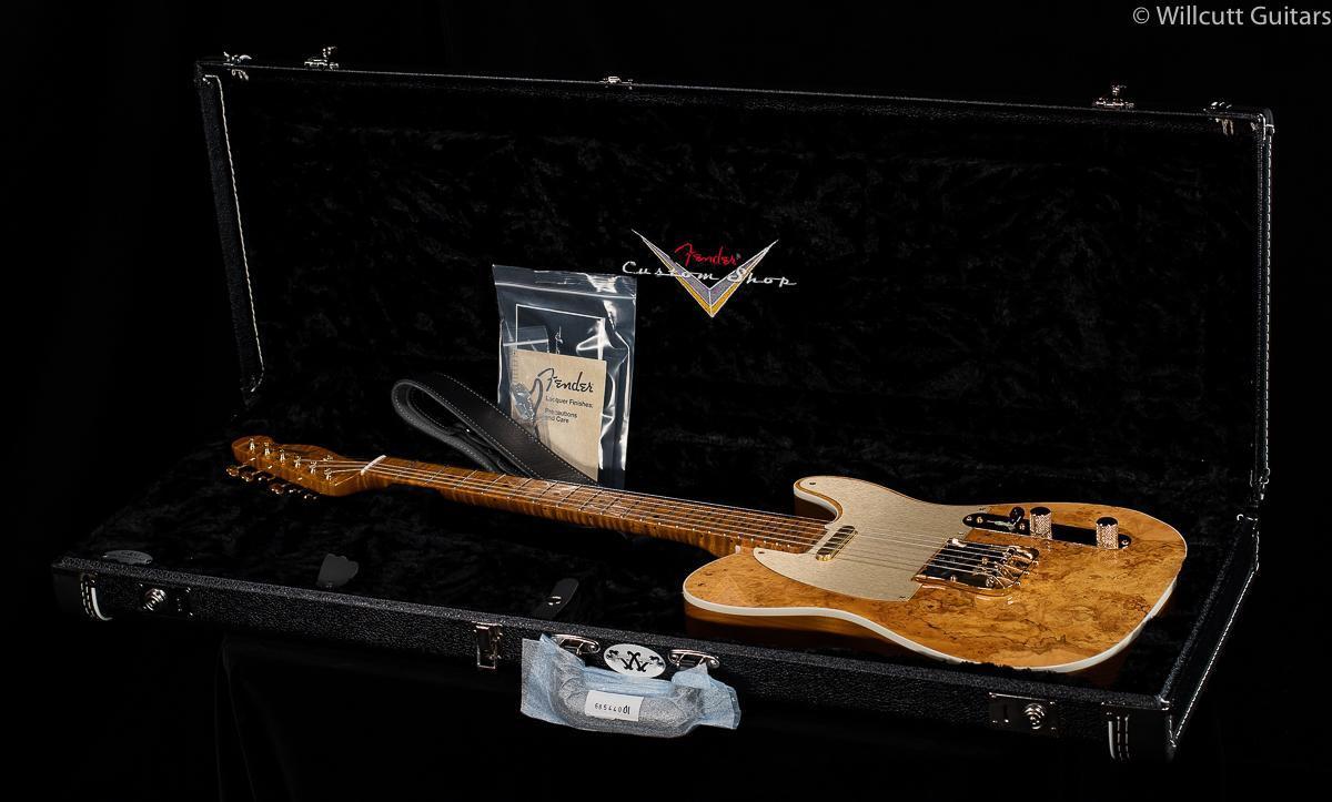 Fender Custom Shop 50th Anniversary Willcutt Artisan Tele Spalted Maple