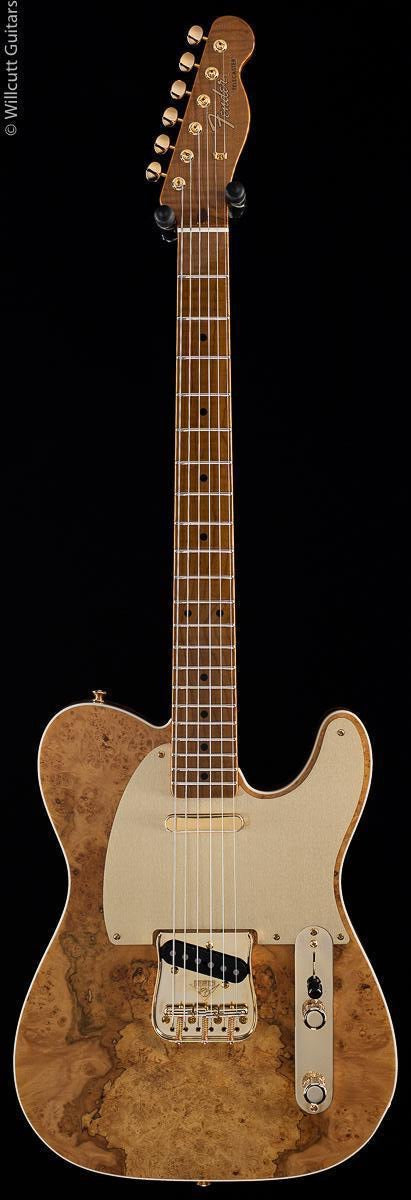Fender Custom Shop 50th Anniversary Willcutt Artisan Tele Spalted Maple
