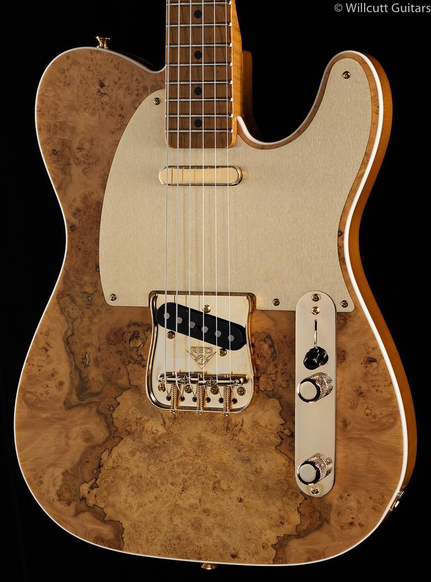 Fender Custom Shop 50th Anniversary Willcutt Artisan Tele Spalted Maple