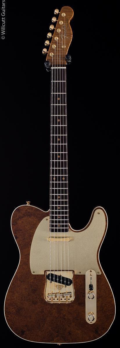 Fender Custom Shop 50th Anniversary Willcutt Artisan Tele Burl Maple