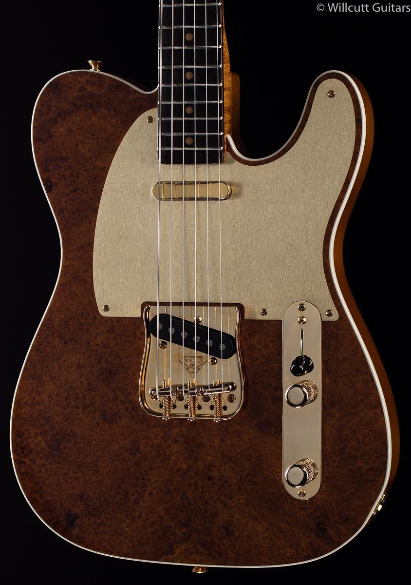 Fender Custom Shop 50th Anniversary Willcutt Artisan Tele Burl Maple