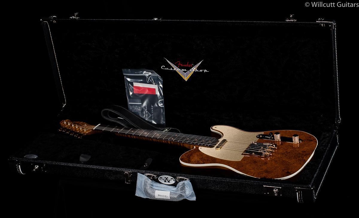 Fender Custom Shop 50th Anniversary Willcutt Artisan Tele Burl Maple