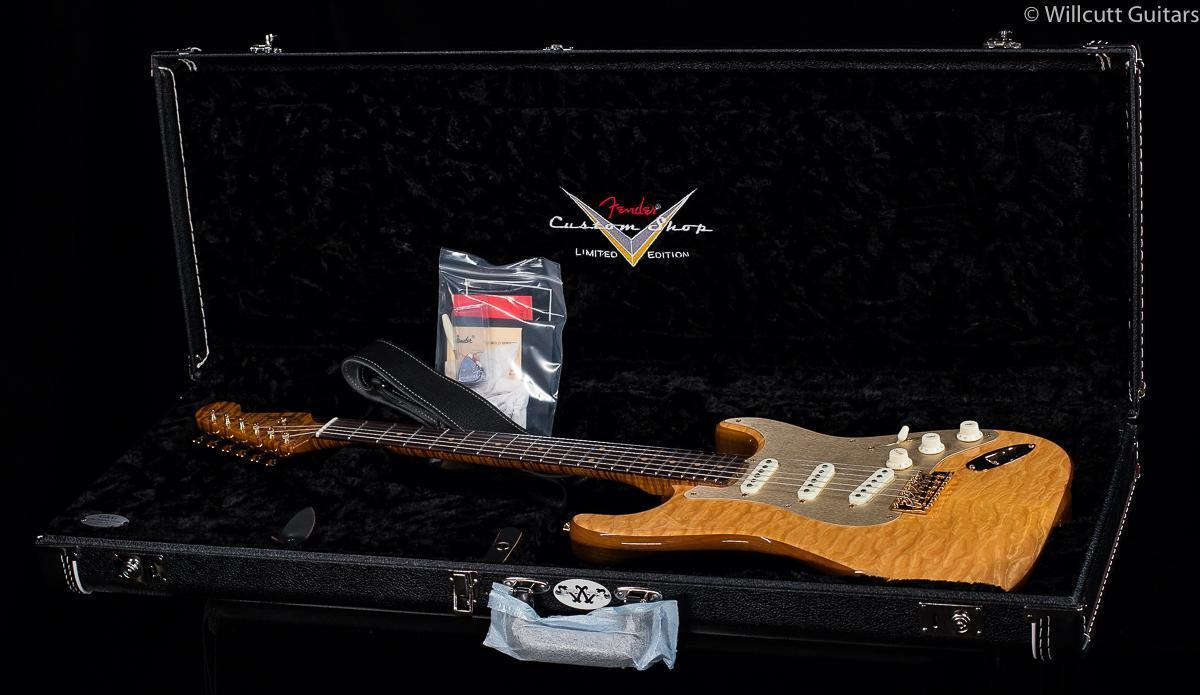 Fender Custom Shop 50th Anniversary Willcutt Artisan Strat Quilt Maple (139)