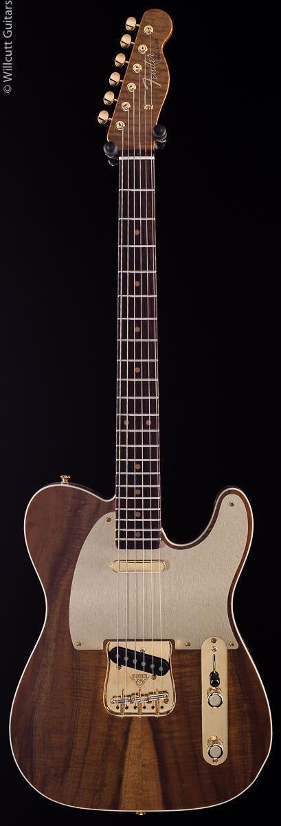 Fender Custom Shop 50th Anniversary Willcutt Artisan Tele Koa