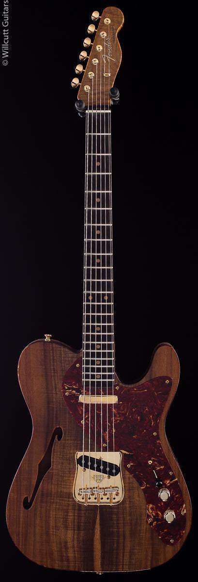 Fender Custom Shop 50th Anniversary Willcutt Super Artisan Thinline Tele Koa