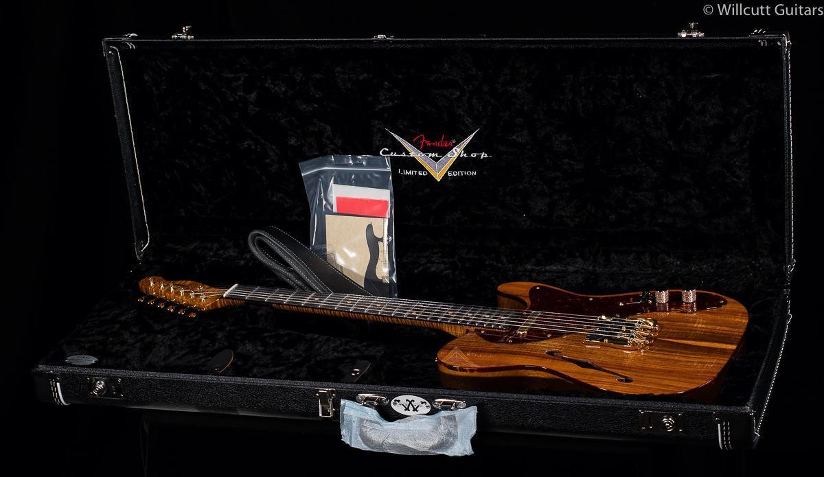 Fender Custom Shop 50th Anniversary Willcutt Super Artisan Thinline Tele Koa
