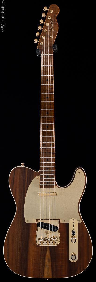 Fender Custom Shop 50th Anniversary Willcutt Artisan Tele Flamed Koa