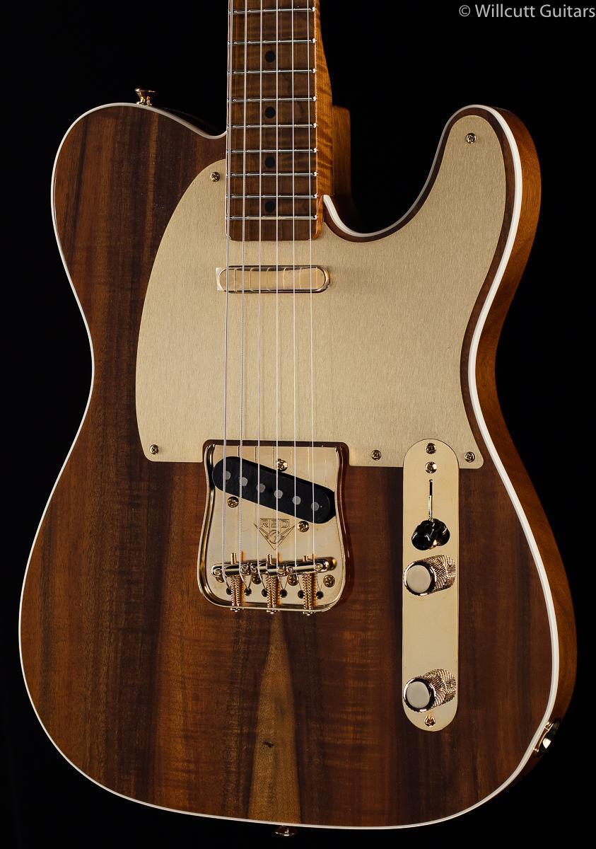 Fender Custom Shop 50th Anniversary Willcutt Artisan Tele Flamed Koa
