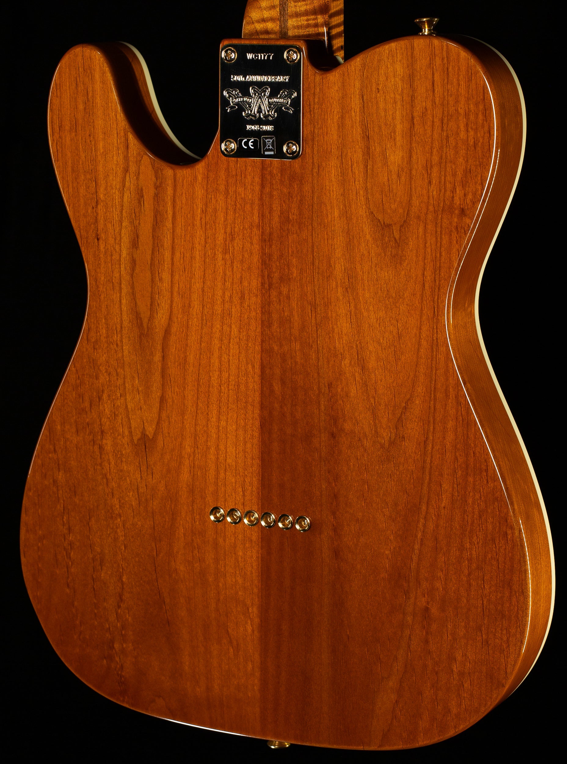 Fender Custom Shop 50th Anniversary Willcutt Artisan Tele Quilted Maple (177)