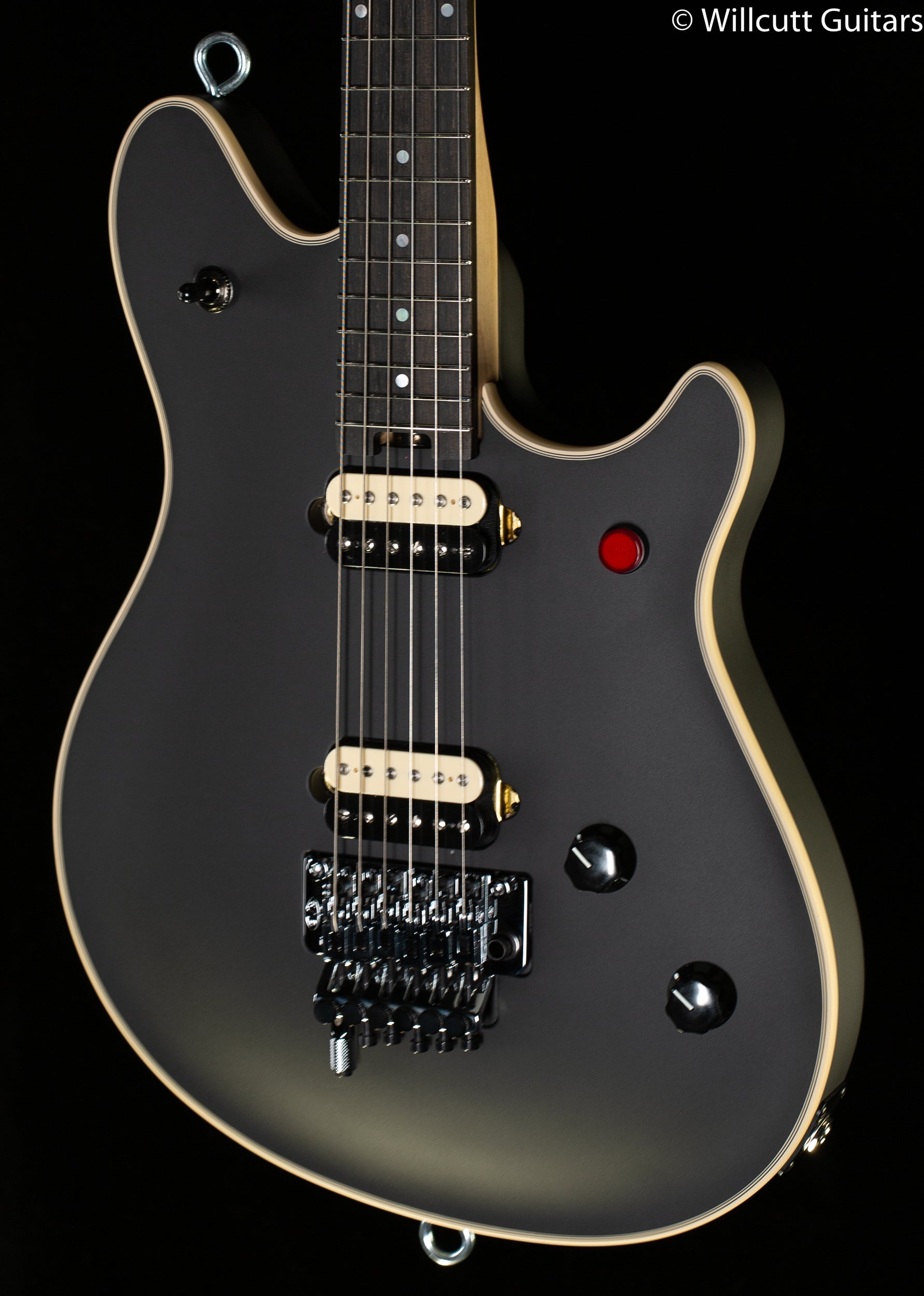 EVH Wolfgang USA Edward Van Halen Signature Ebony Fingerboard Stealth (122A)