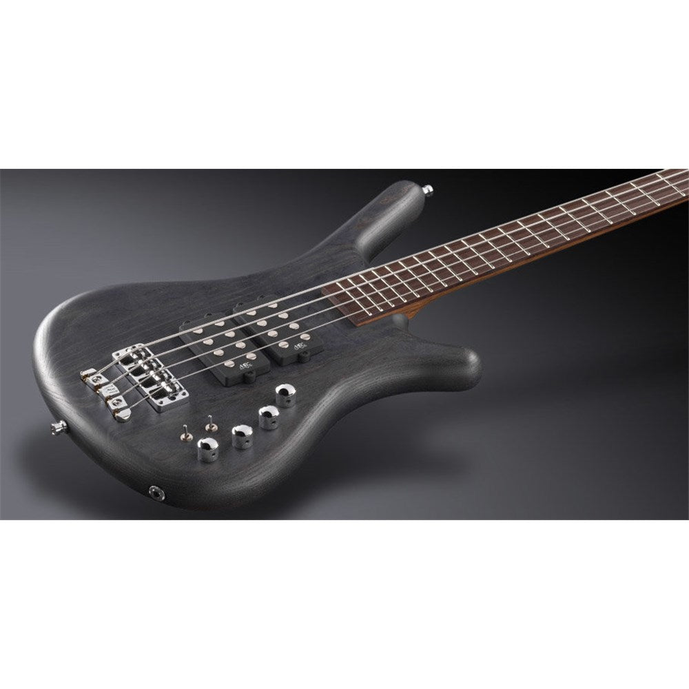 Warwick Teambuilt Corvette $$ 4 String Nirvana Black Transparent Satin