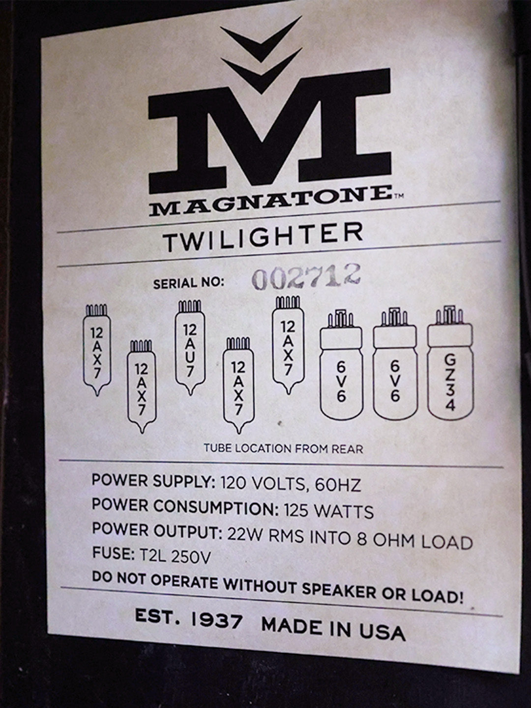 Magnatone Twilighter 1x12 Combo – USA 2021