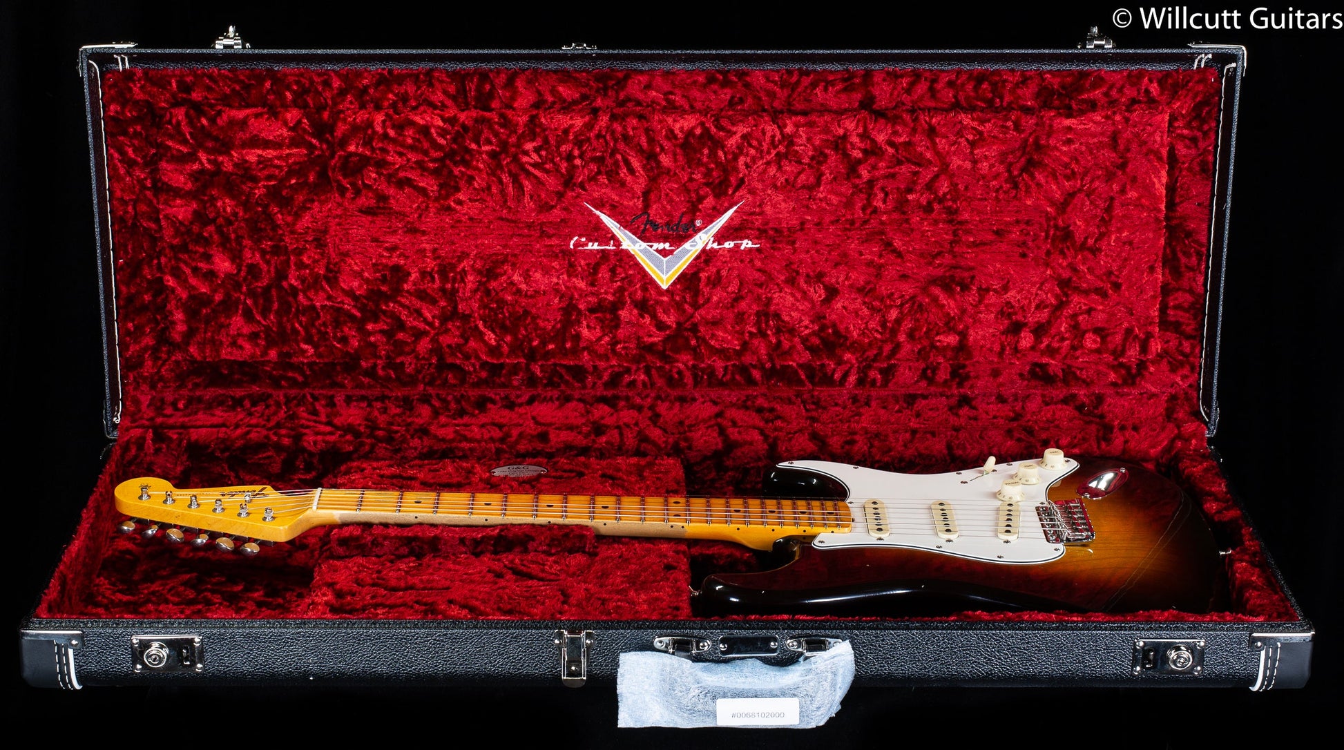 Fender Custom Shop Postmodern Stratocaster Journeyman Relic Wide-Fade Chocolate 2-Color Sunburst