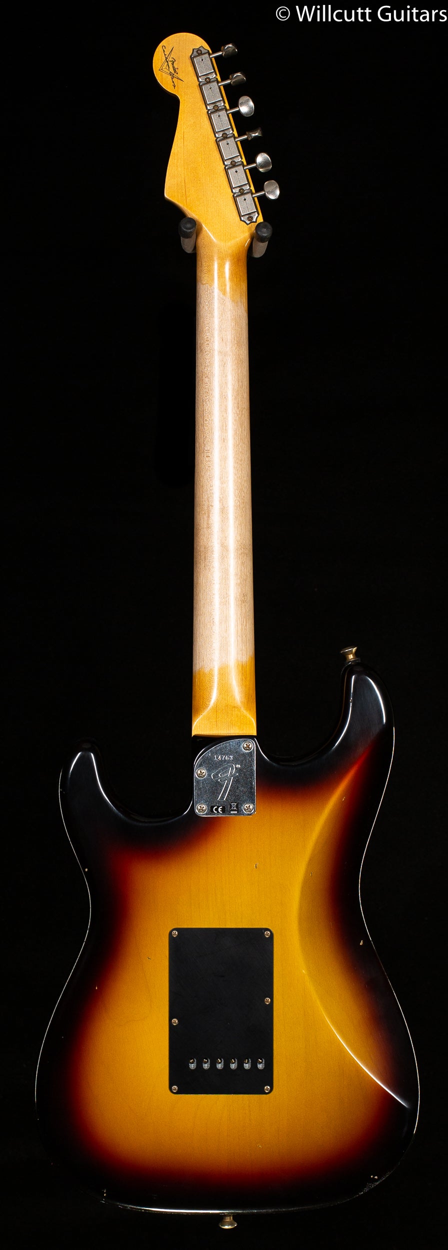 Fender Custom Shop Postmodern Strat Journeyman Relic Rosewood Fingerboard 3-Color Sunburst (763)