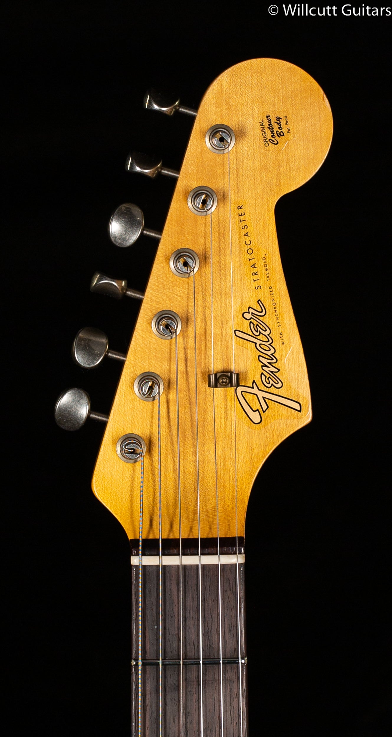 Fender Custom Shop Postmodern Strat Journeyman Relic Rosewood Fingerboard 3-Color Sunburst (763)