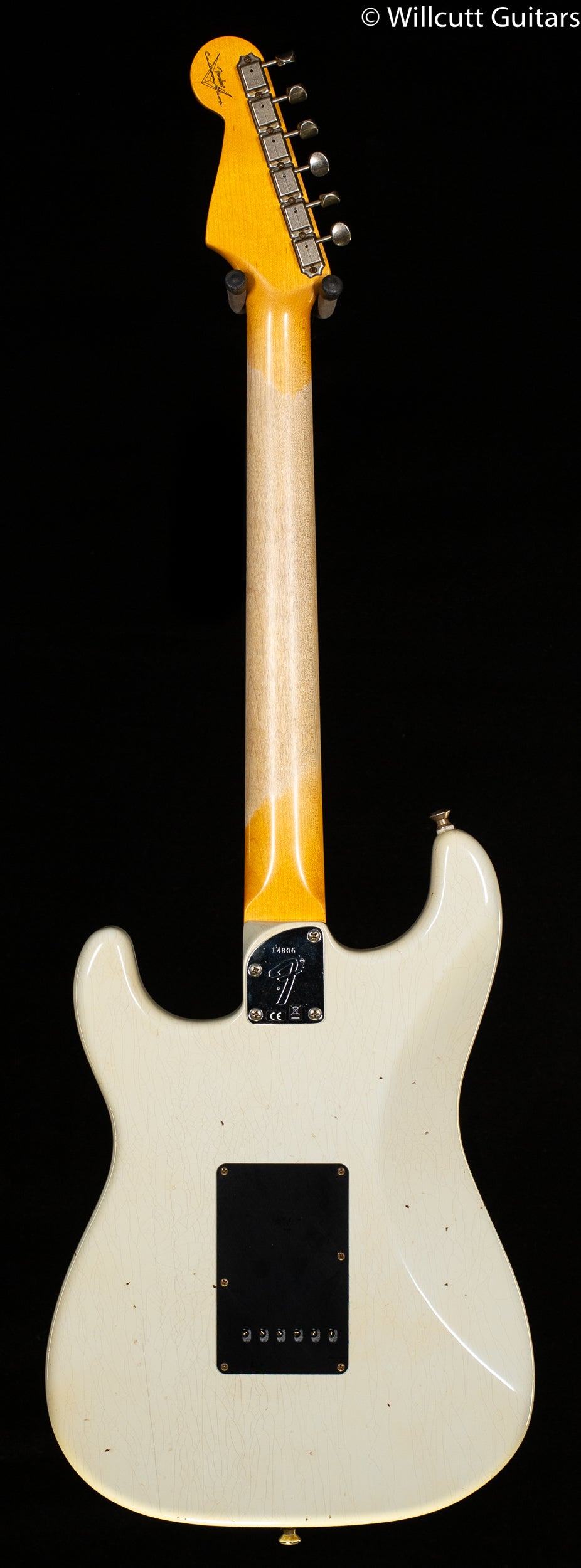 Fender Custom Shop Postmodern Strat Journeyman Relic, Rosewood Fingerboard, Aged Olympic White (806)