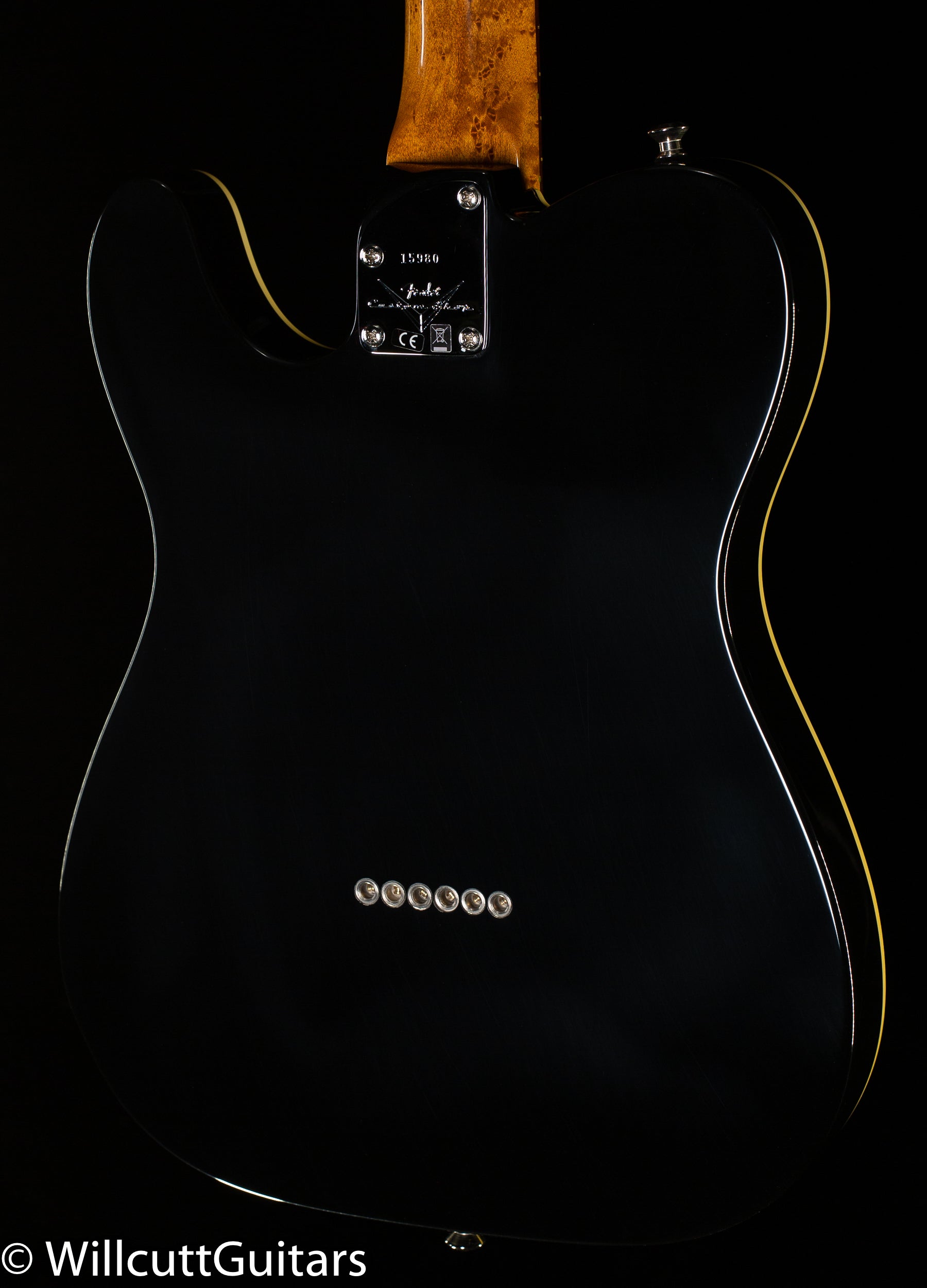 Fender Custom Shop American Custom Telecaster Charcoal Frost Metallic DEMO (980)