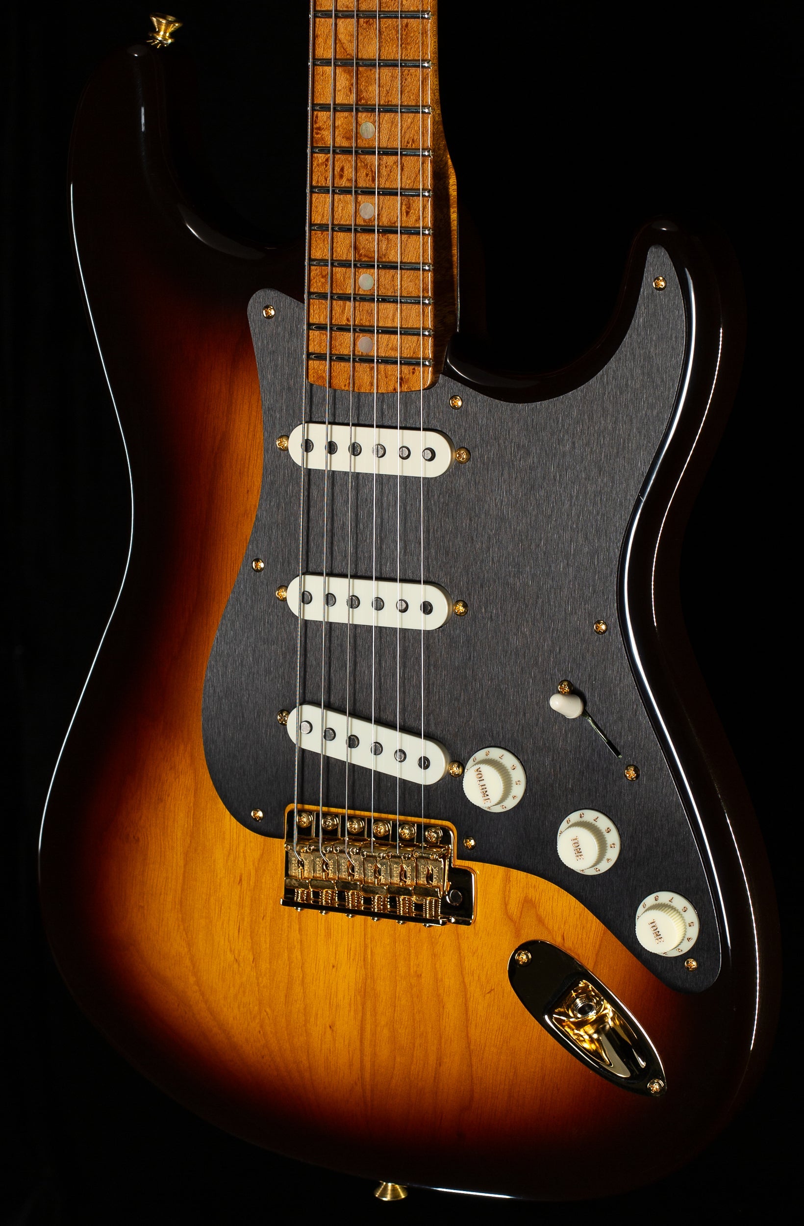 Fender Custom Shop American Custom Stratocaster Wide-Fade Chocolate 2-Tone Sunburst NOS (423)