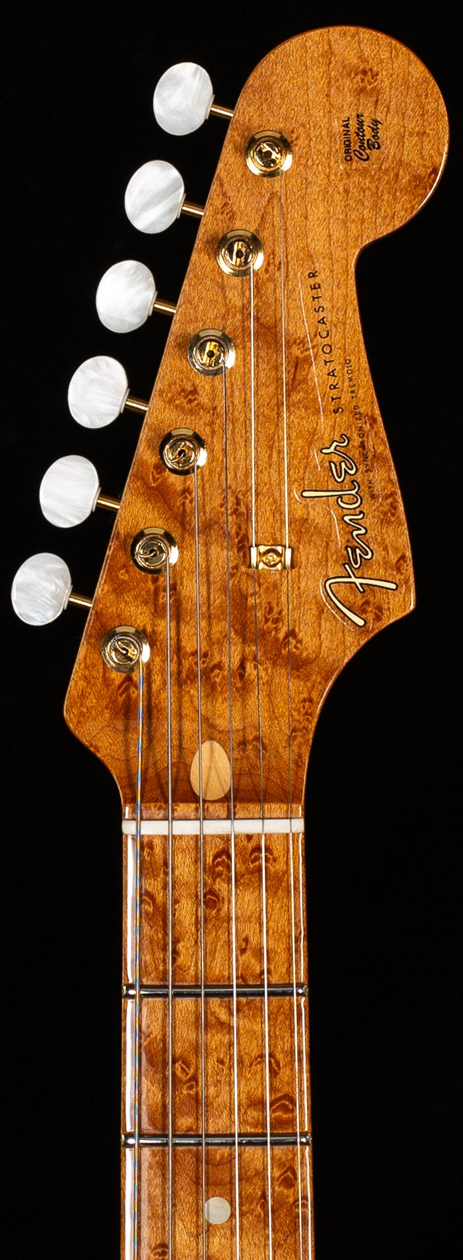 Fender Custom Shop American Custom Stratocaster Wide-Fade Chocolate 2-Tone Sunburst NOS (423)
