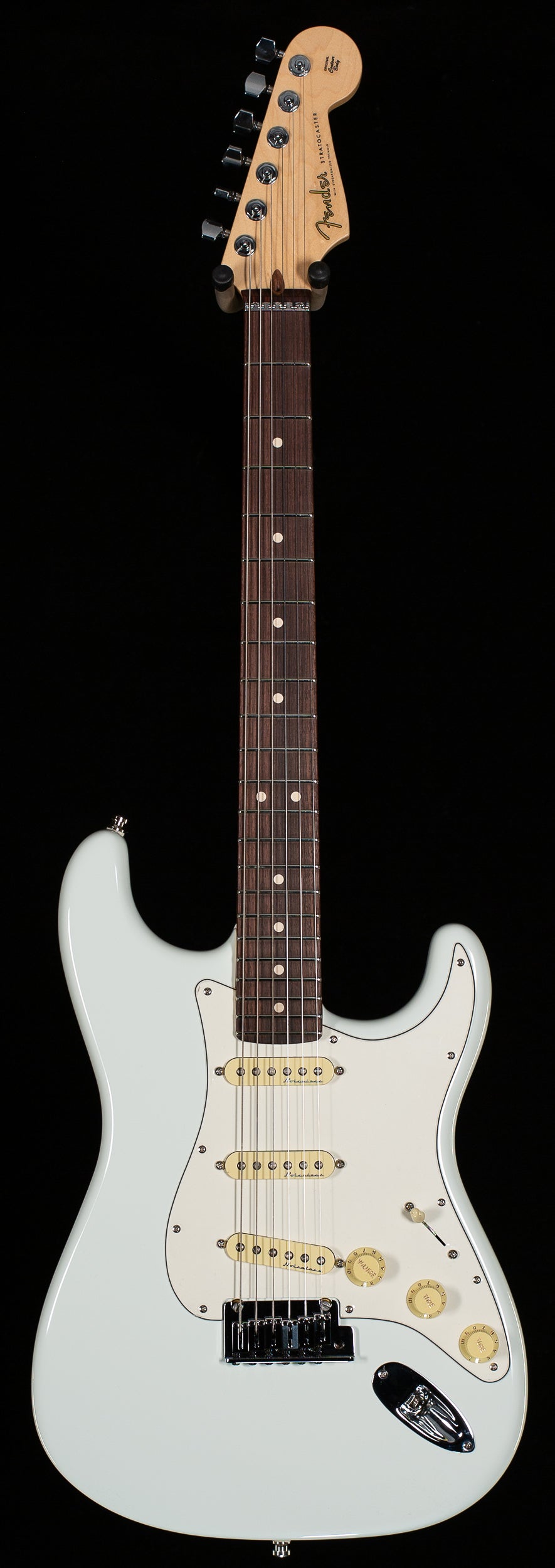 Fender Custom Shop Jeff Beck Signature Stratocaster Rosewood Fingerboard Olympic White NOS (155)