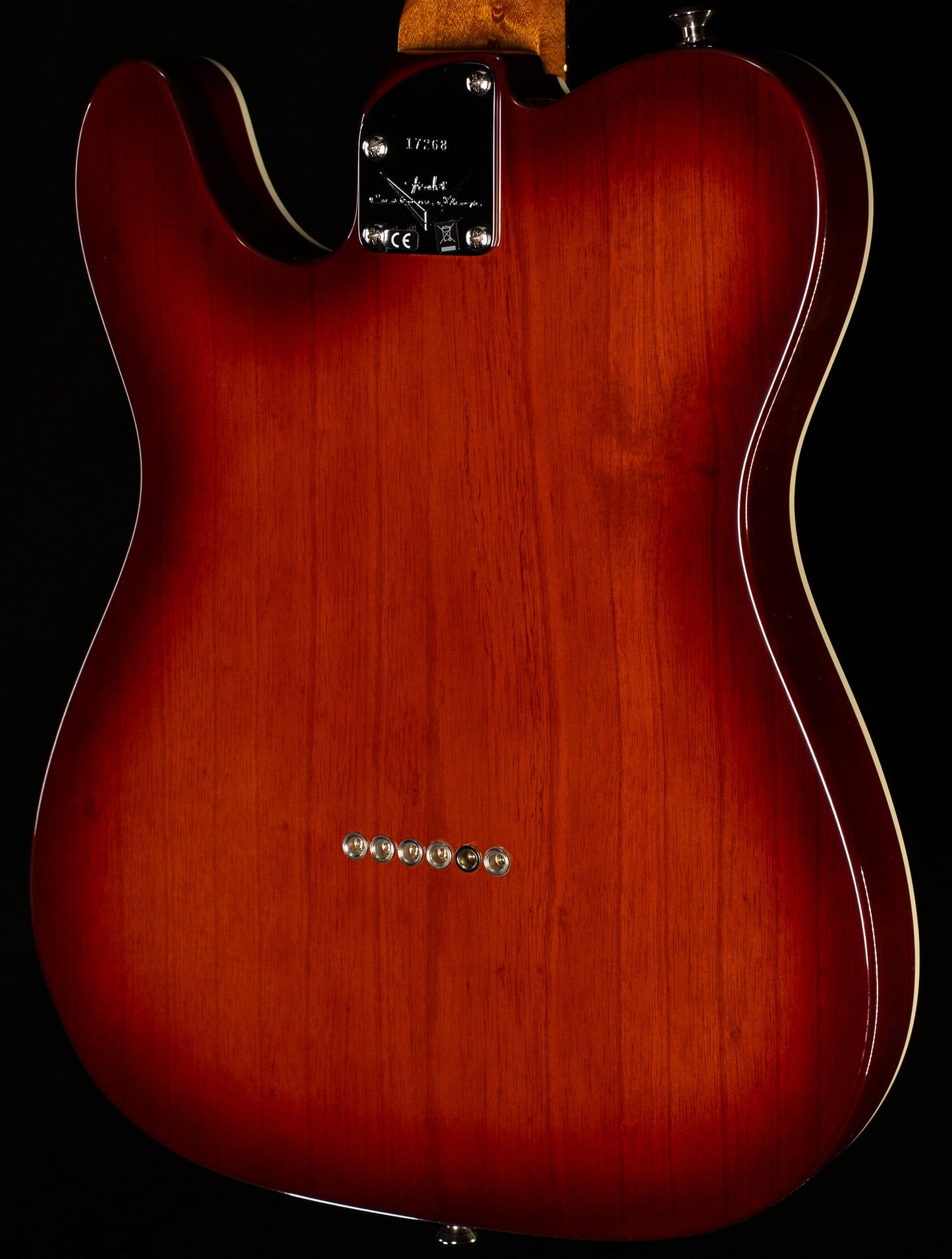 Fender Custom Shop American Custom Tele NOS Rosewood Fingerboard Violin Burst (268)