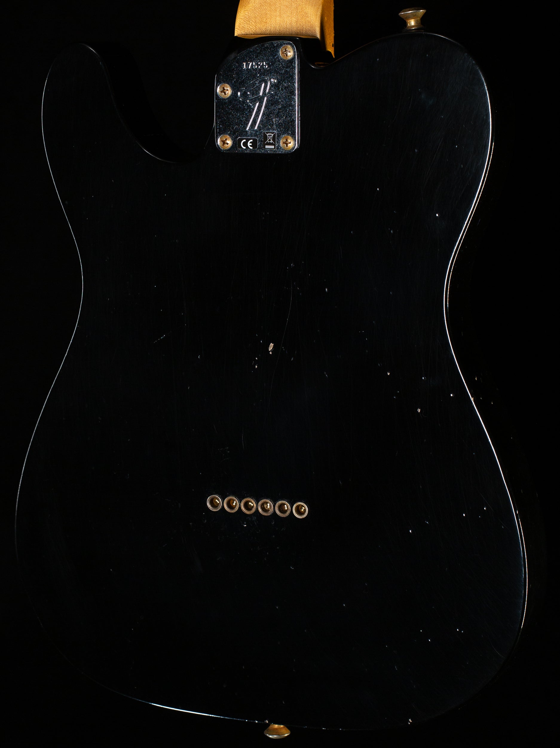 Fender Custom Shop Postmodern Telecaster Journeyman Relic Maple Aged Black (525)