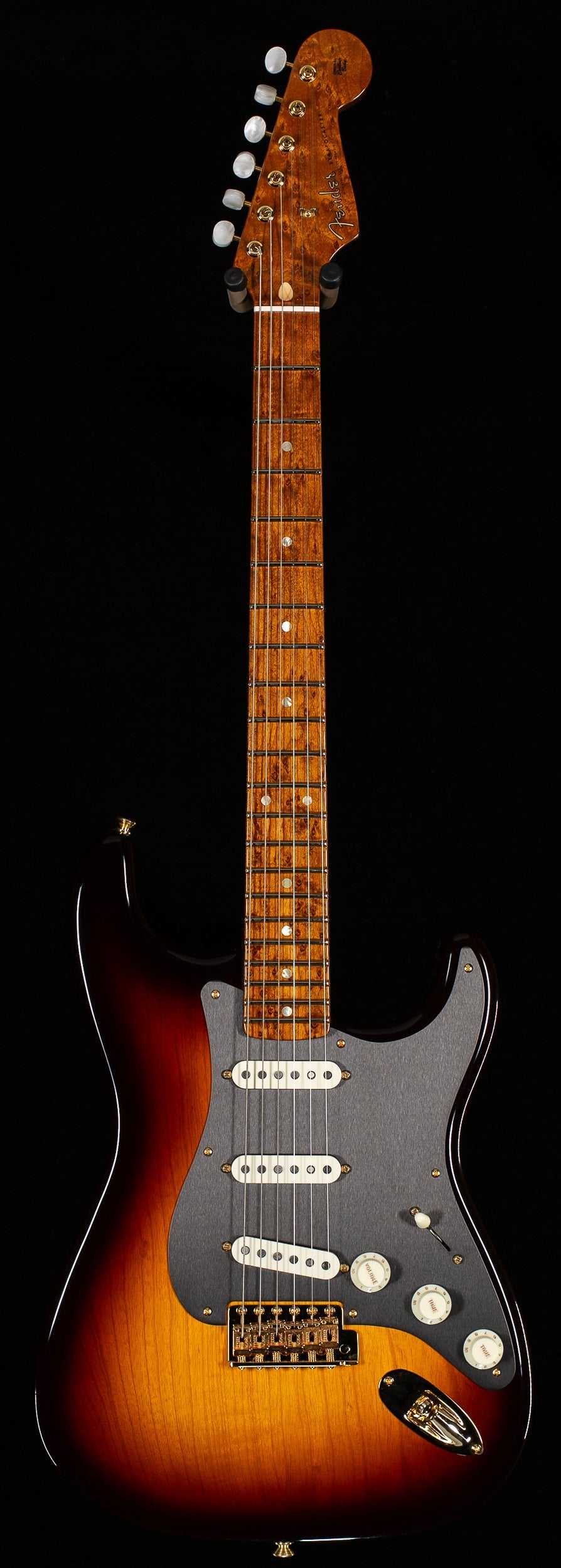Fender Custom Shop American Custom Stratocaster Wide-Fade Chocolate 2-Tone Sunburst NOS (594)