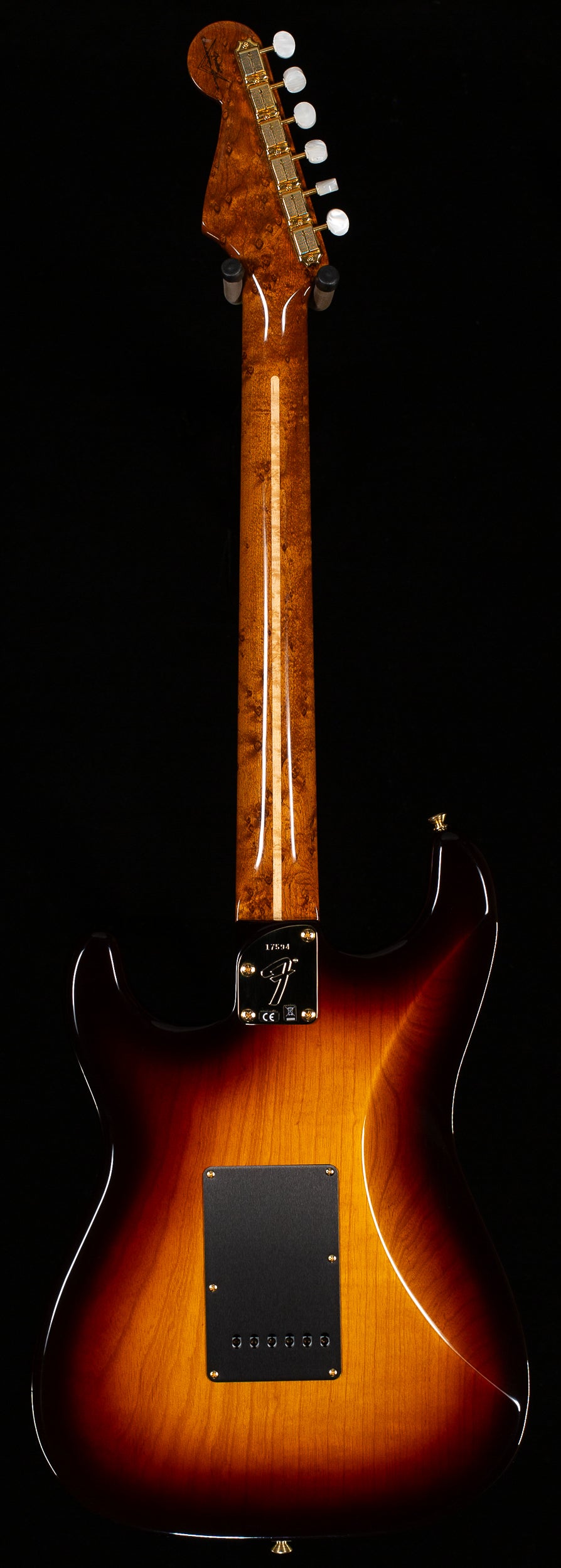Fender Custom Shop American Custom Stratocaster Wide-Fade Chocolate 2-Tone Sunburst NOS (594)