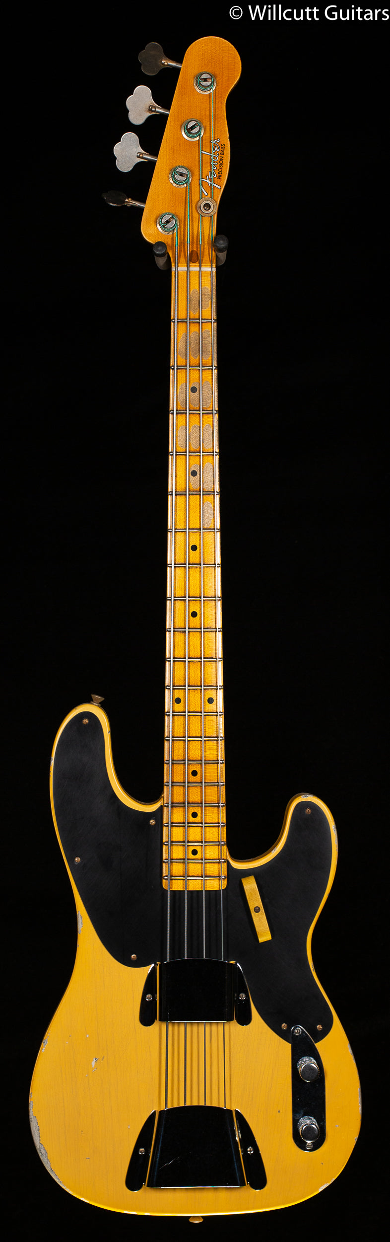 Fender Limited Edition 1951 Precision Bass Aged Nocaster Blonde Bass Guitar (487)