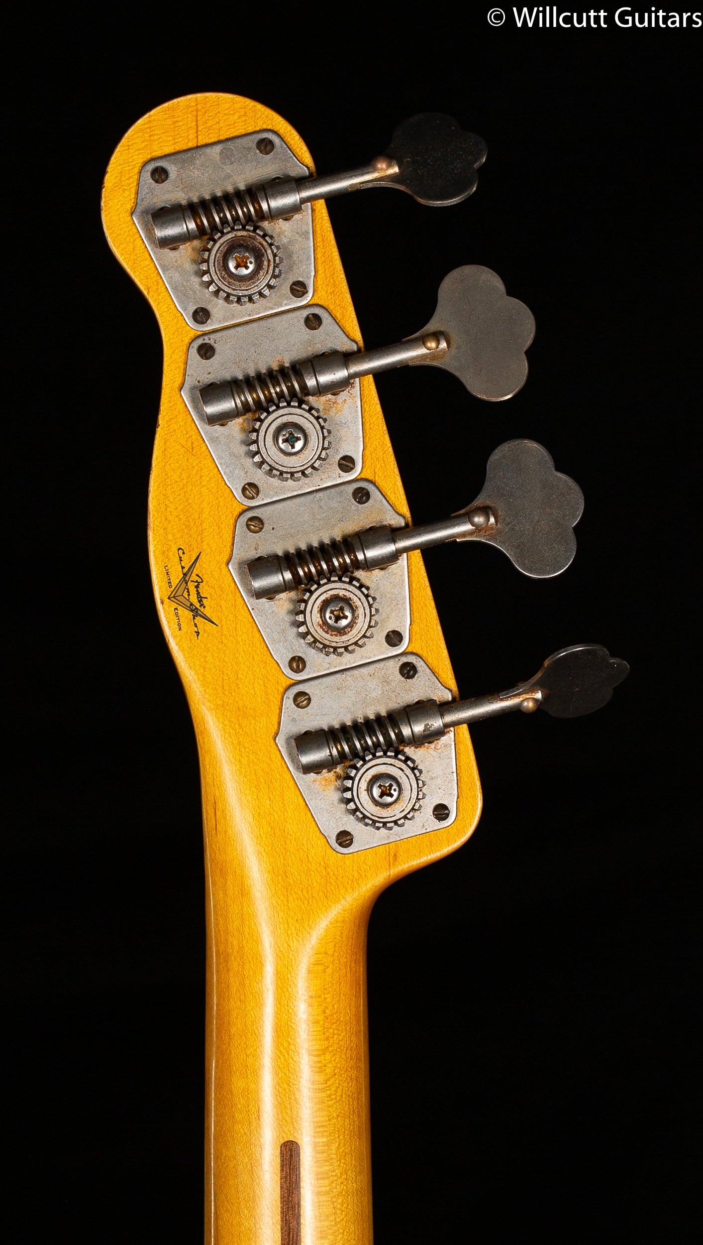Fender Limited Edition 1951 Precision Bass Aged Nocaster Blonde Bass Guitar (487)