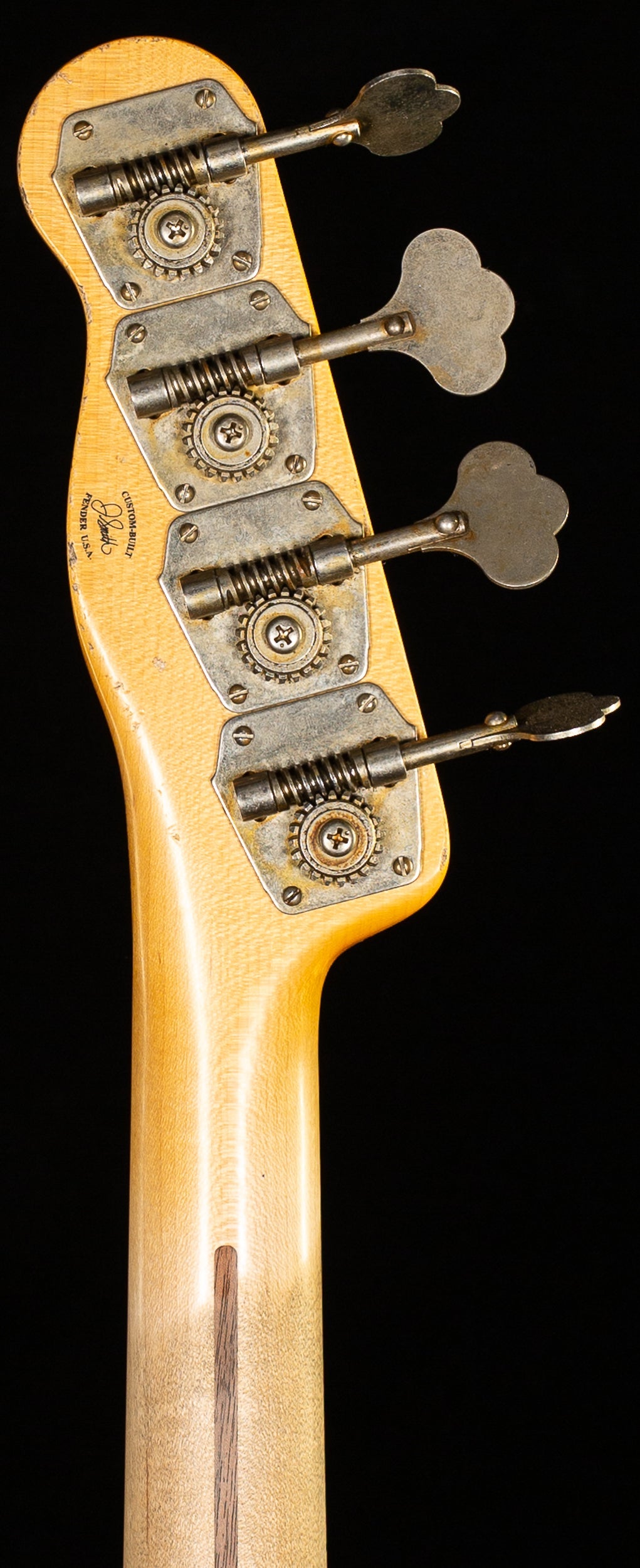 Fender Custom Shop Masterbuilt Jason Smith 1951 Precision Bass Heavy Relic White Blonde (885)