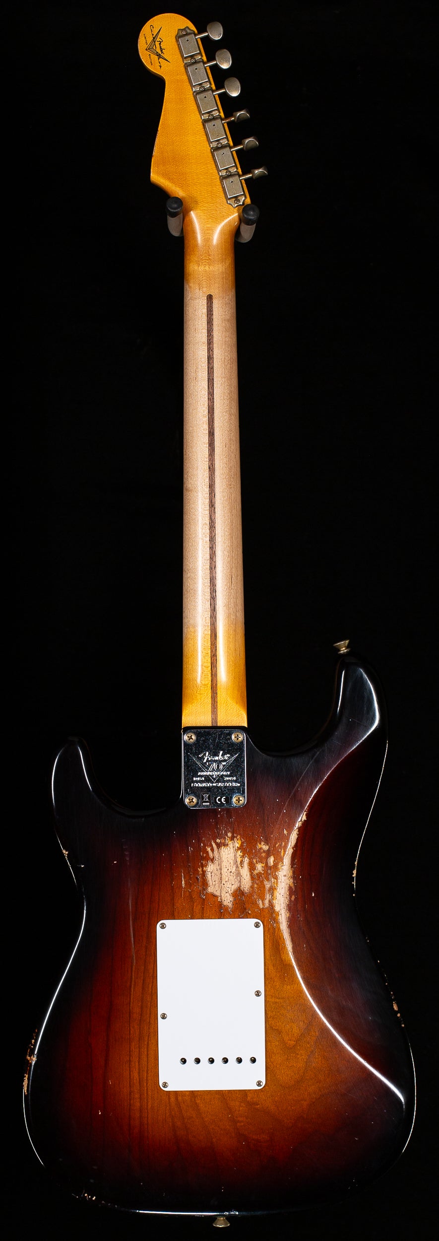 Fender Custom Shop Limited Edition 70th Anniversary 1954 Stratocaster Relic Wide-Fade 2-Color Sunburst (228)