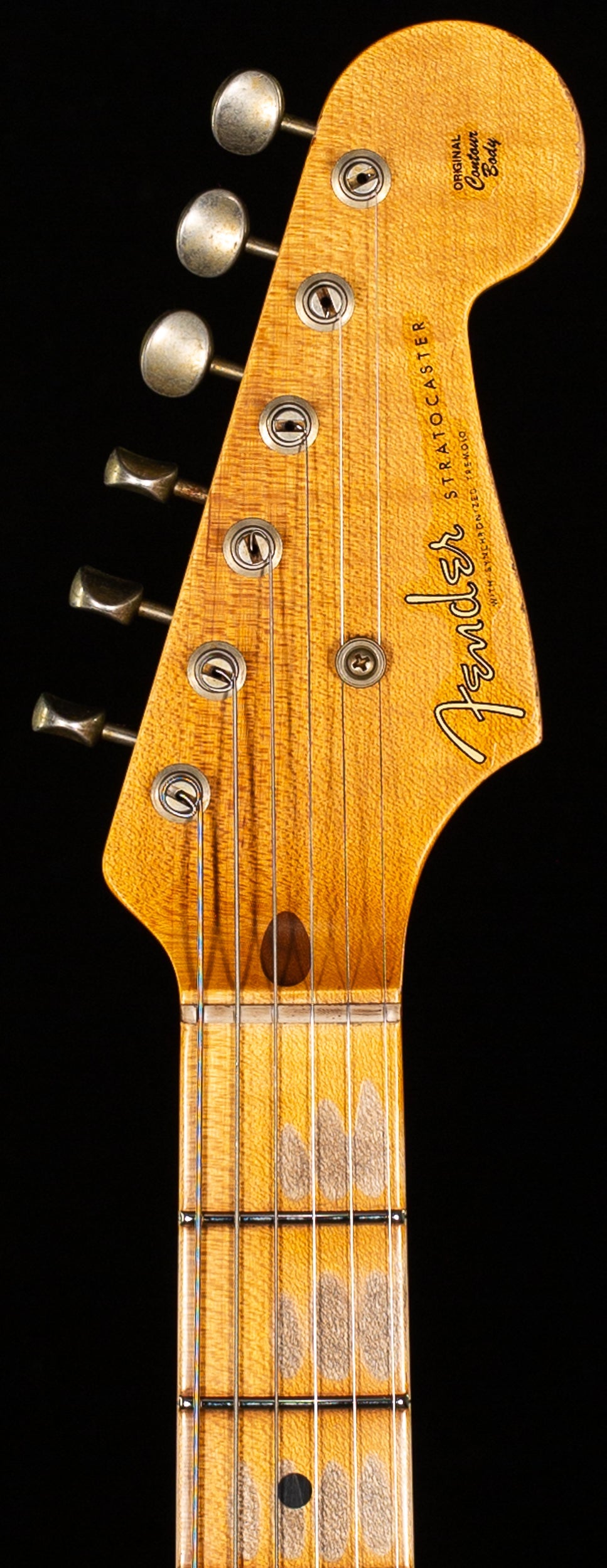 Fender Custom Shop Limited Edition 70th Anniversary 1954 Stratocaster Relic Wide-Fade 2-Color Sunburst (228)