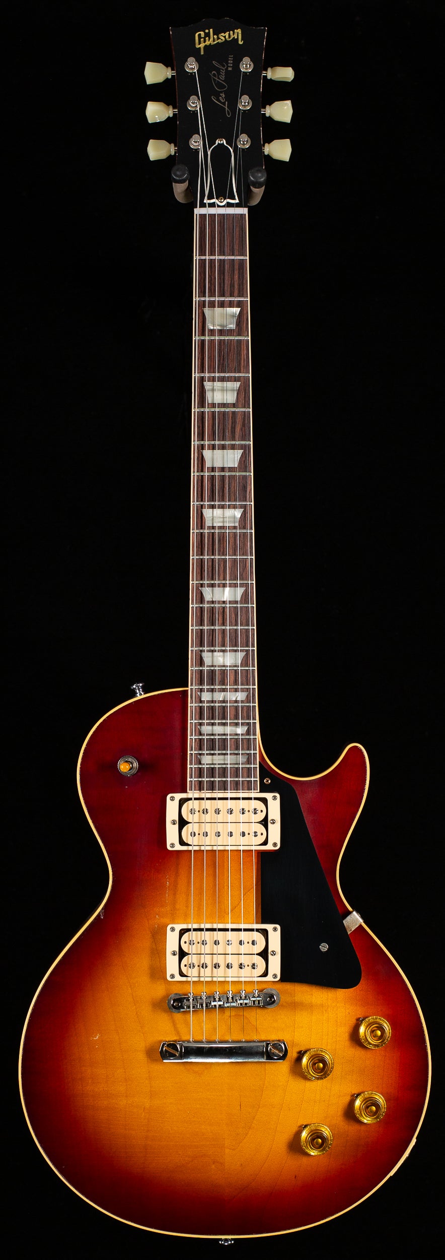 Gibson Custom Shop Jeff Beck "Yardburst" 1959 Les Paul Standard Dark Cherry Burst Murphy Lab Light Aged (033)