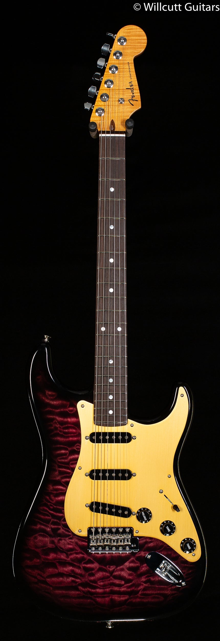 Fender Custom Shop Masterbuilt Yuriy Shishkov Quilt Maple Stratocaster Magenta